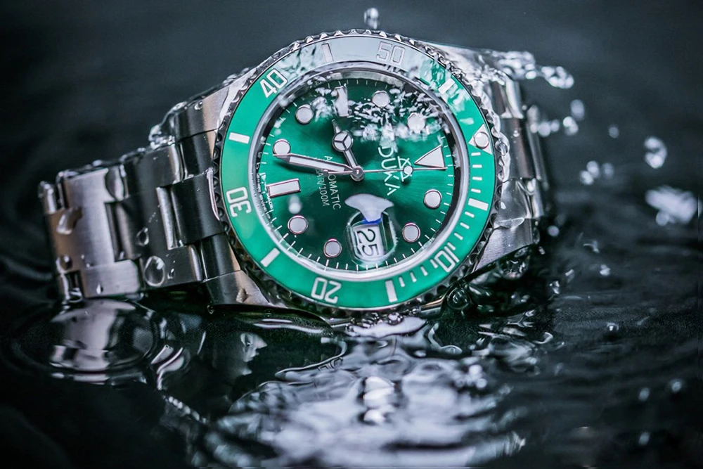 DUKA 2025 New Diving Men's Watches Luxury Men Mechanical Wristwatch NH35 Automatic Watch For Men Sapphire Luminous Ceramic Bezel