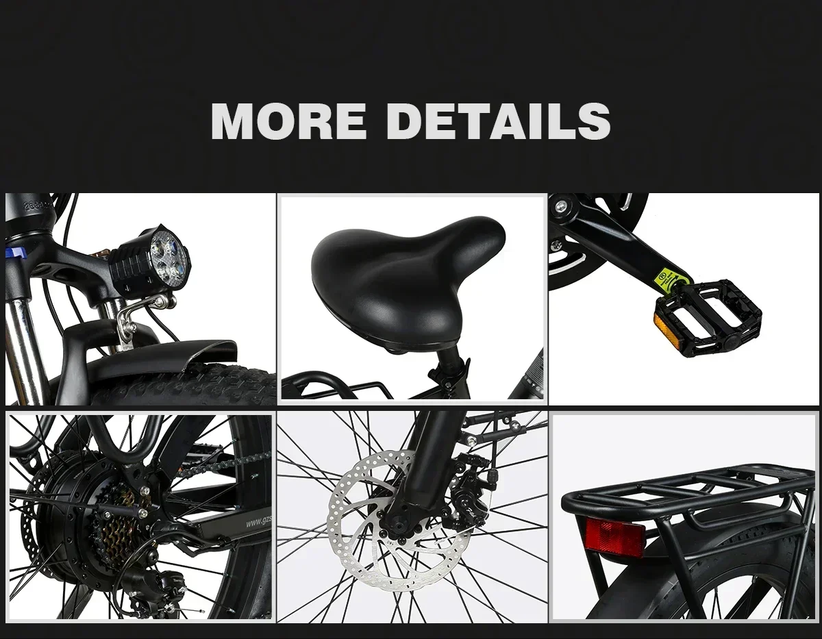 SAMEBIKE RS-A01 PLUS Electric Bike 750W 48V14AH Removable Lithium Battery City Adult Electric Bicycle 26inch Tire Mountain Ebike
