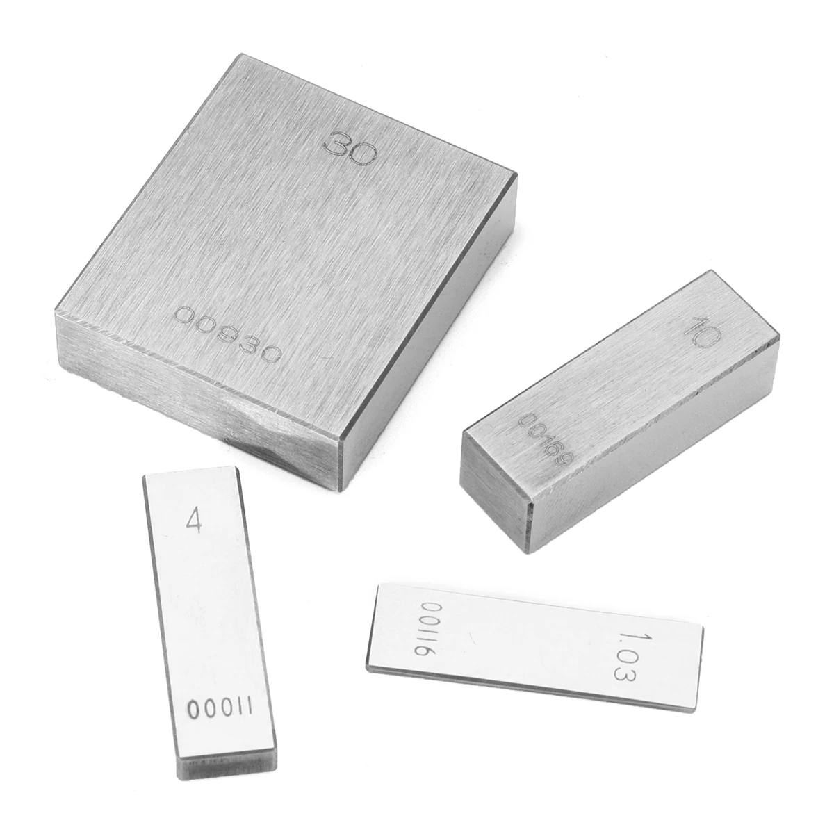 32pcs Block Gauge Set Steel Metric Woodworking Gage 0 Slip Inspection Block 1.005-50mm Caliper Tool for Inspection & Measurement