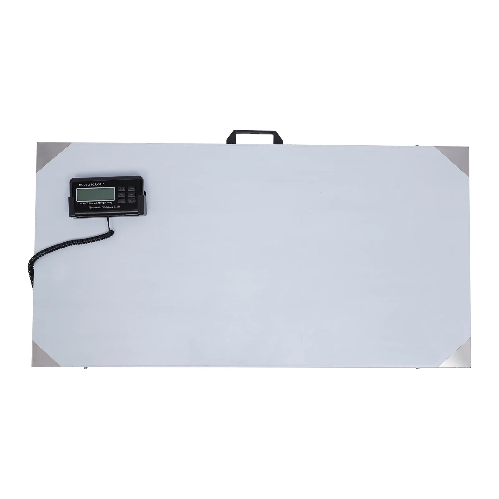 Pet Scales Digital Veterinary 300Kg Stainless Steel Large Robust Animal Three Weighing Units kg/lb/oz With Tare LCD Display