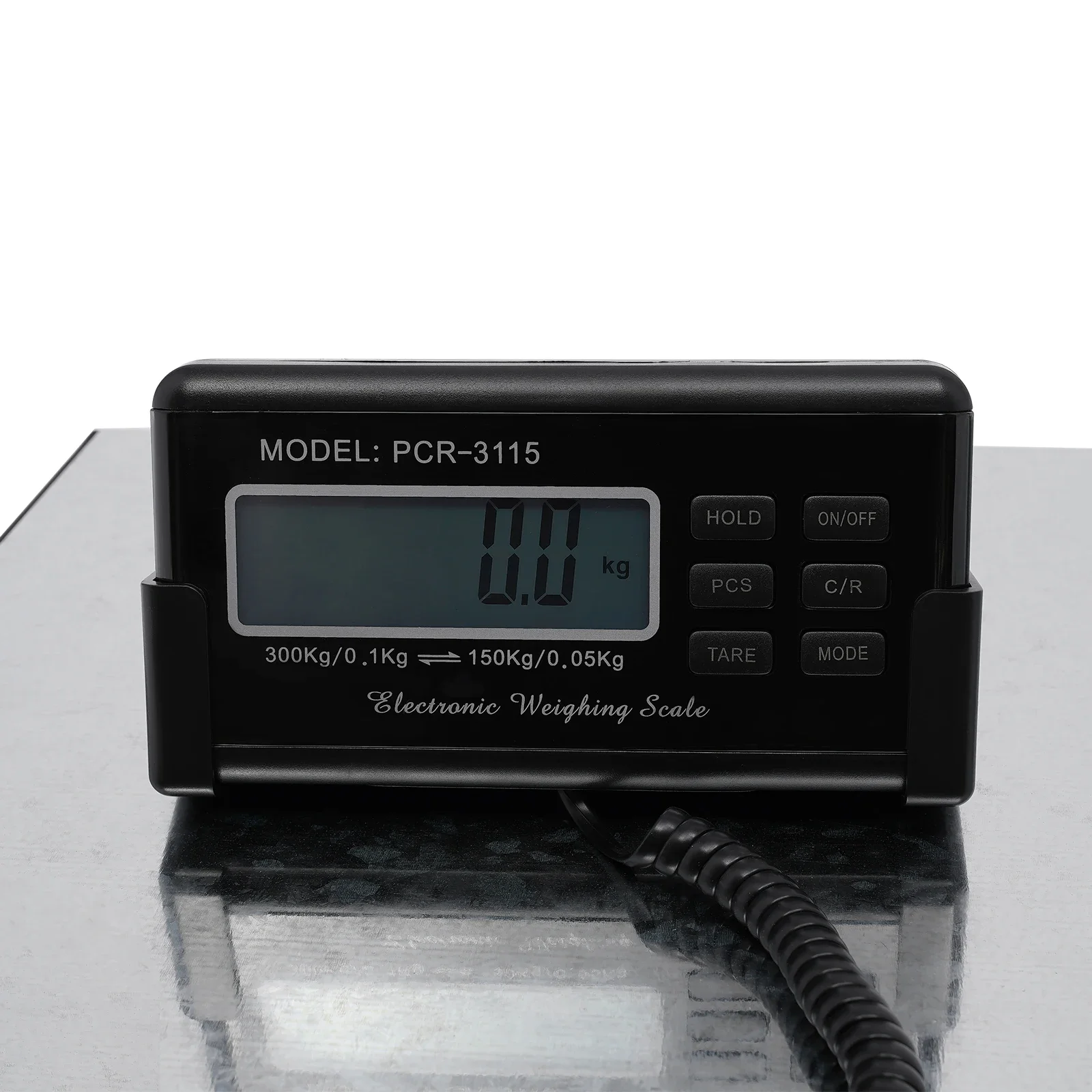 Pet Scales Digital Veterinary 300Kg Stainless Steel Large Robust Animal Three Weighing Units kg/lb/oz With Tare LCD Display