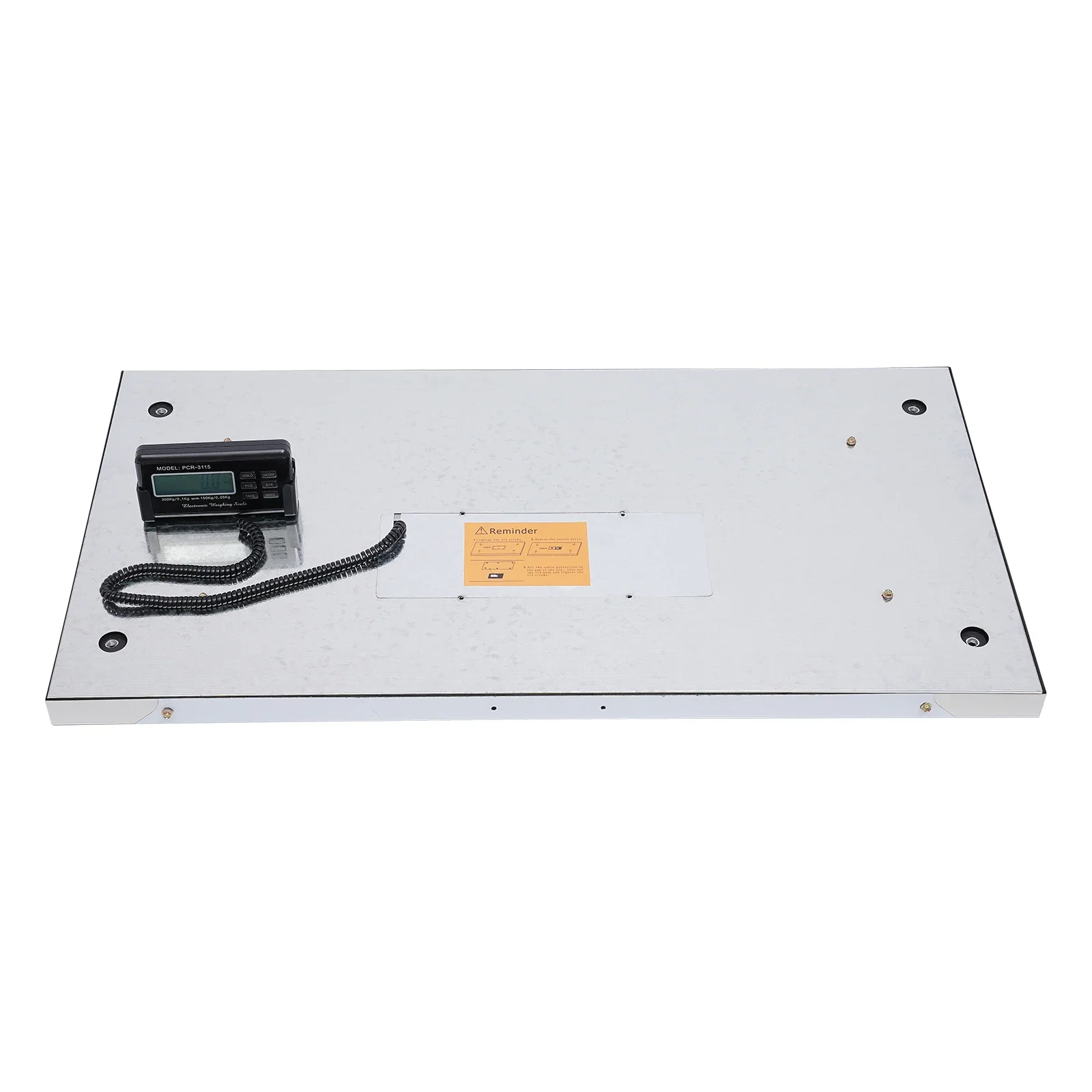 Pet Scales Digital Veterinary 300Kg Stainless Steel Large Robust Animal Three Weighing Units kg/lb/oz With Tare LCD Display