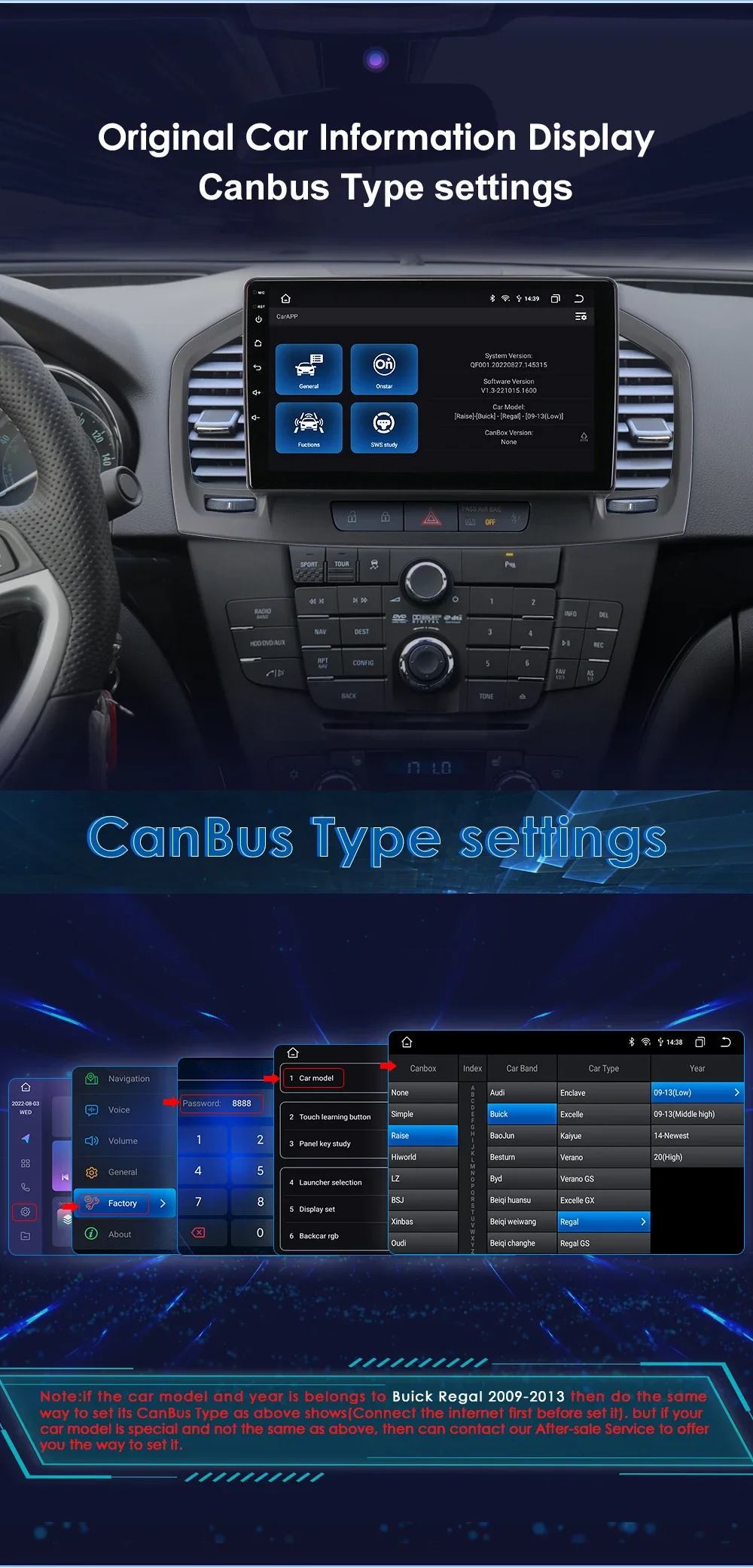 9" Hizpo 2Din CarPlay Android Auto Car Radio for Buick Regal Opel Insignia 2009 - 2013 UIS7862 Multimedia GPS RDS DSP 360 CAM