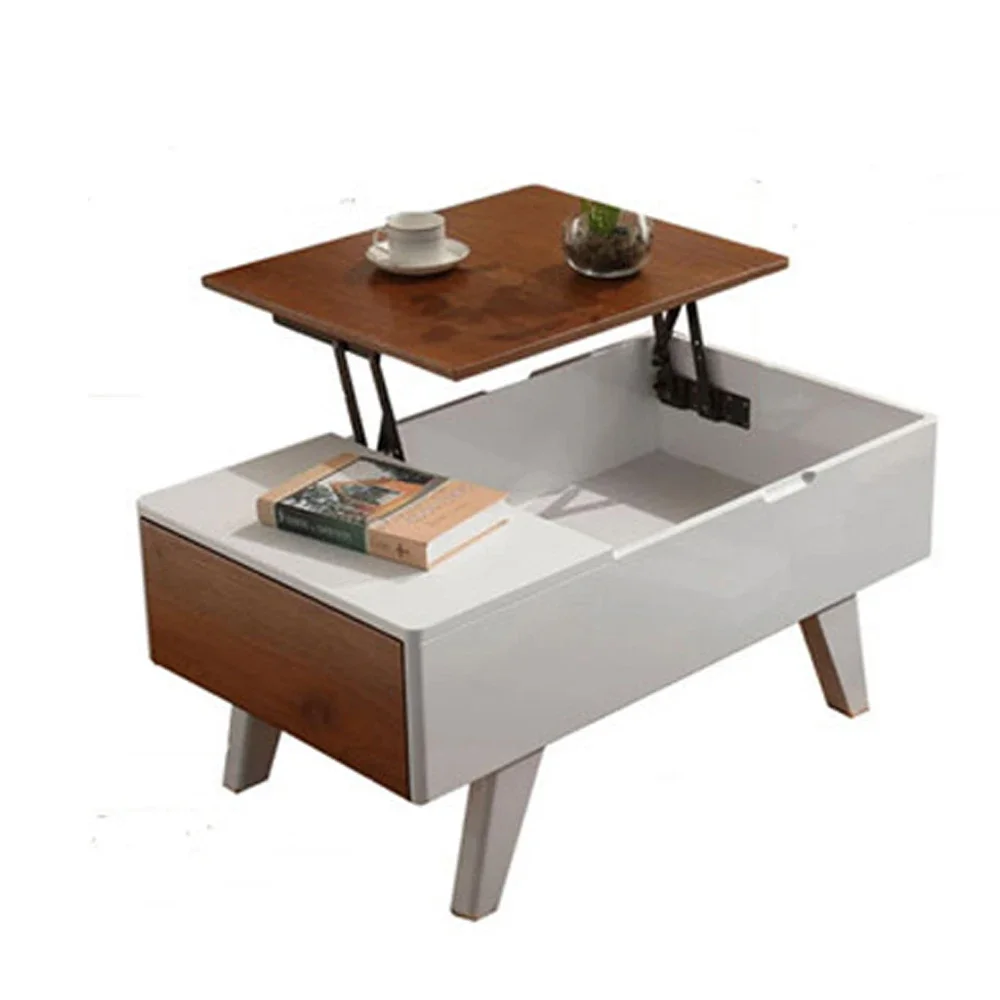 2Pcs Steel Lift Up Coffee Table Countertop Mechanism Hardware Hinge Fitting Foldable Lifting Frame Furniture Spring Hinges