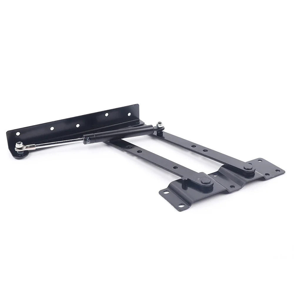 2Pcs Steel Lift Up Coffee Table Countertop Mechanism Hardware Hinge Fitting Foldable Lifting Frame Furniture Spring Hinges