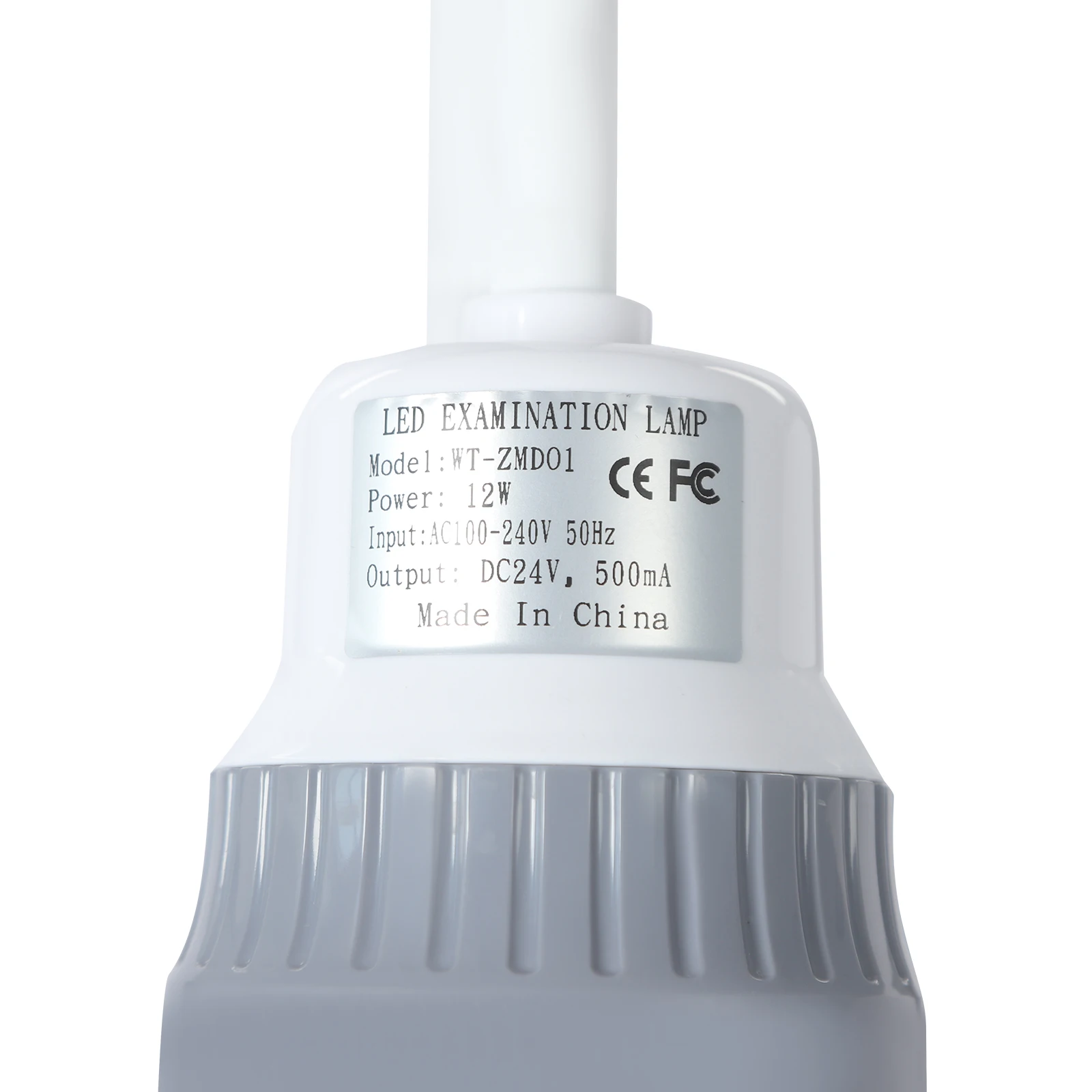 12W Dimmable Examination Lamp Surgical Examination Light 7500Lux LED with 5-Wheel Brake Base for Medical/Dental
