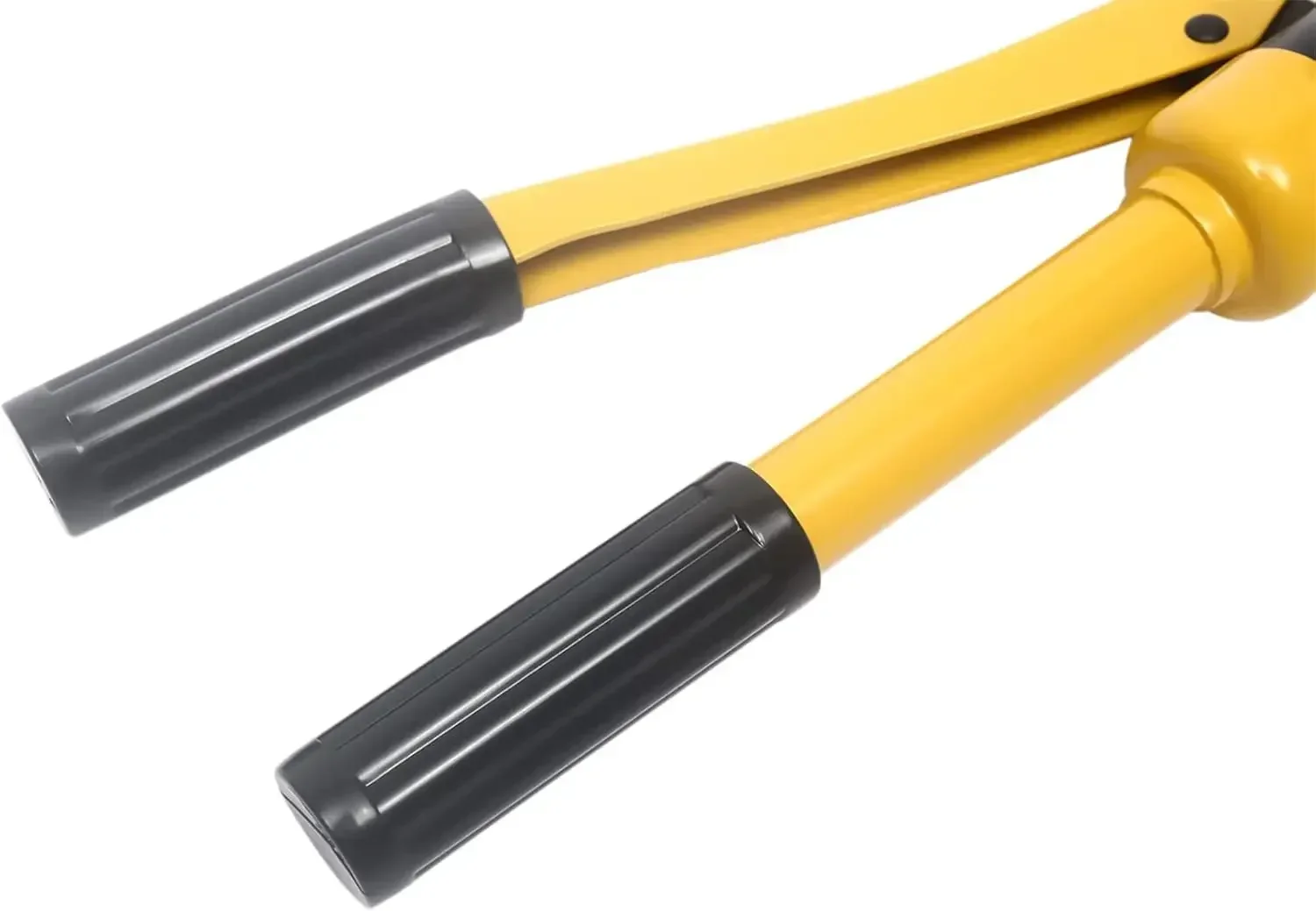 12T Portable Hydraulic Rebar Cutter Steel Bolt Cutting Professional Cutting Tool Hydraulic Rebar Cutter Tool, With Box Yellow