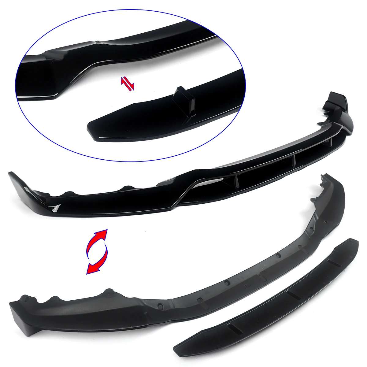 For BMW BMW X6 F16 F86 X6M 2014 2015 2016 2017 2018 2019 M Performance Style Areo Body Kit Gloss BLK