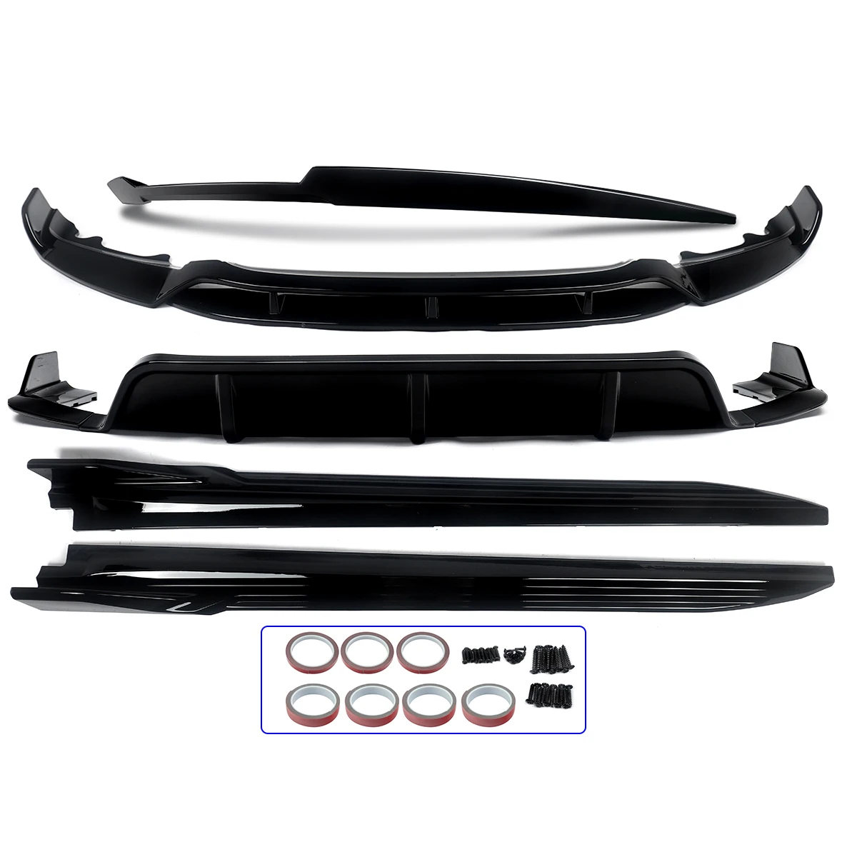 For BMW BMW X6 F16 F86 X6M 2014 2015 2016 2017 2018 2019 M Performance Style Areo Body Kit Gloss BLK