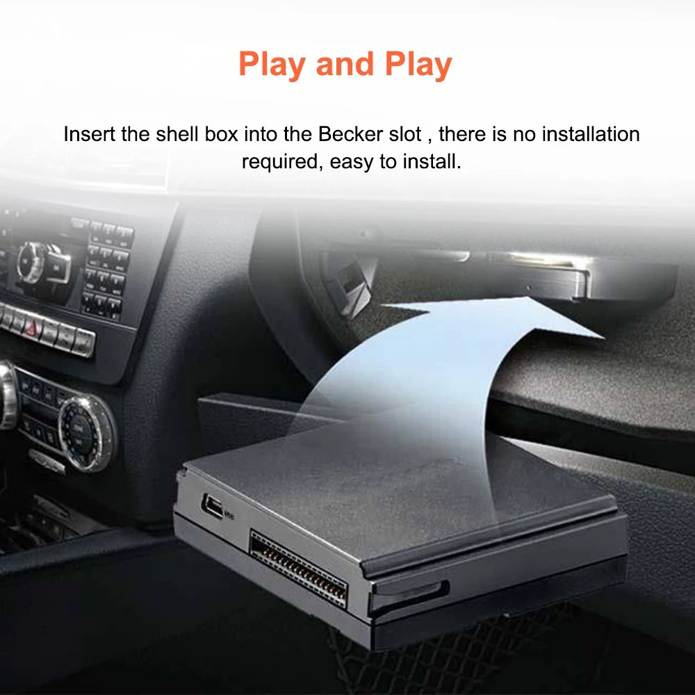 Bonroad Wireless CarPlay For Mercedes Benz A B C E Class W246 W176 GLK W204 X204 ML NTG4.5 Becker Module Android Car AirPlay