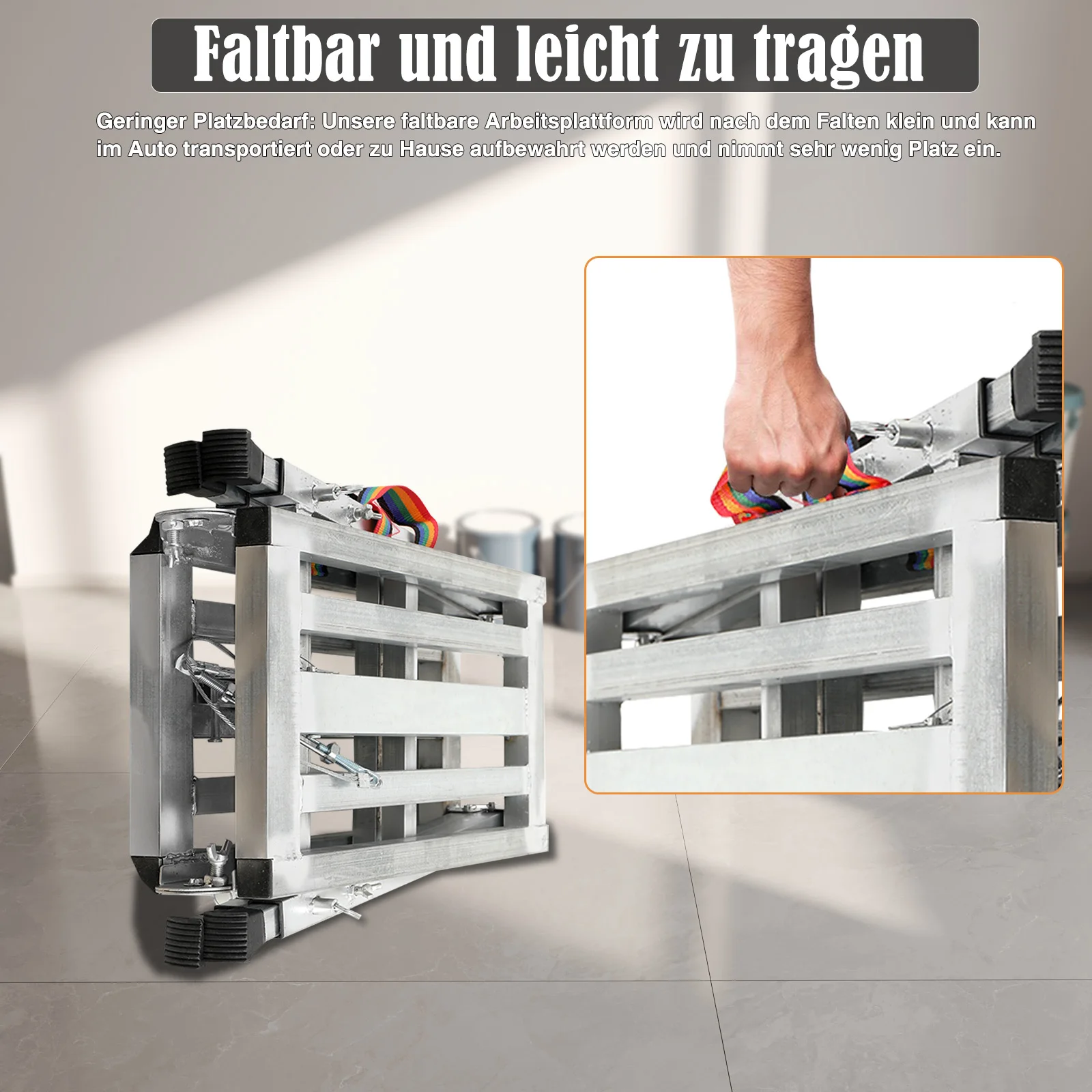 Folding Horse Stool Scaffolding Multifunctional Horse Stool Folding Lifting Decoration Special Thickening Shelf Construction Engineering Ladder