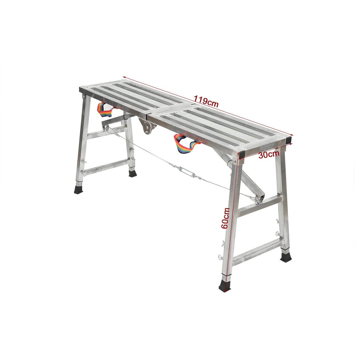Folding Horse Stool Scaffolding Multifunctional Horse Stool Folding Lifting Decoration Special Thickening Shelf Construction Engineering Ladder