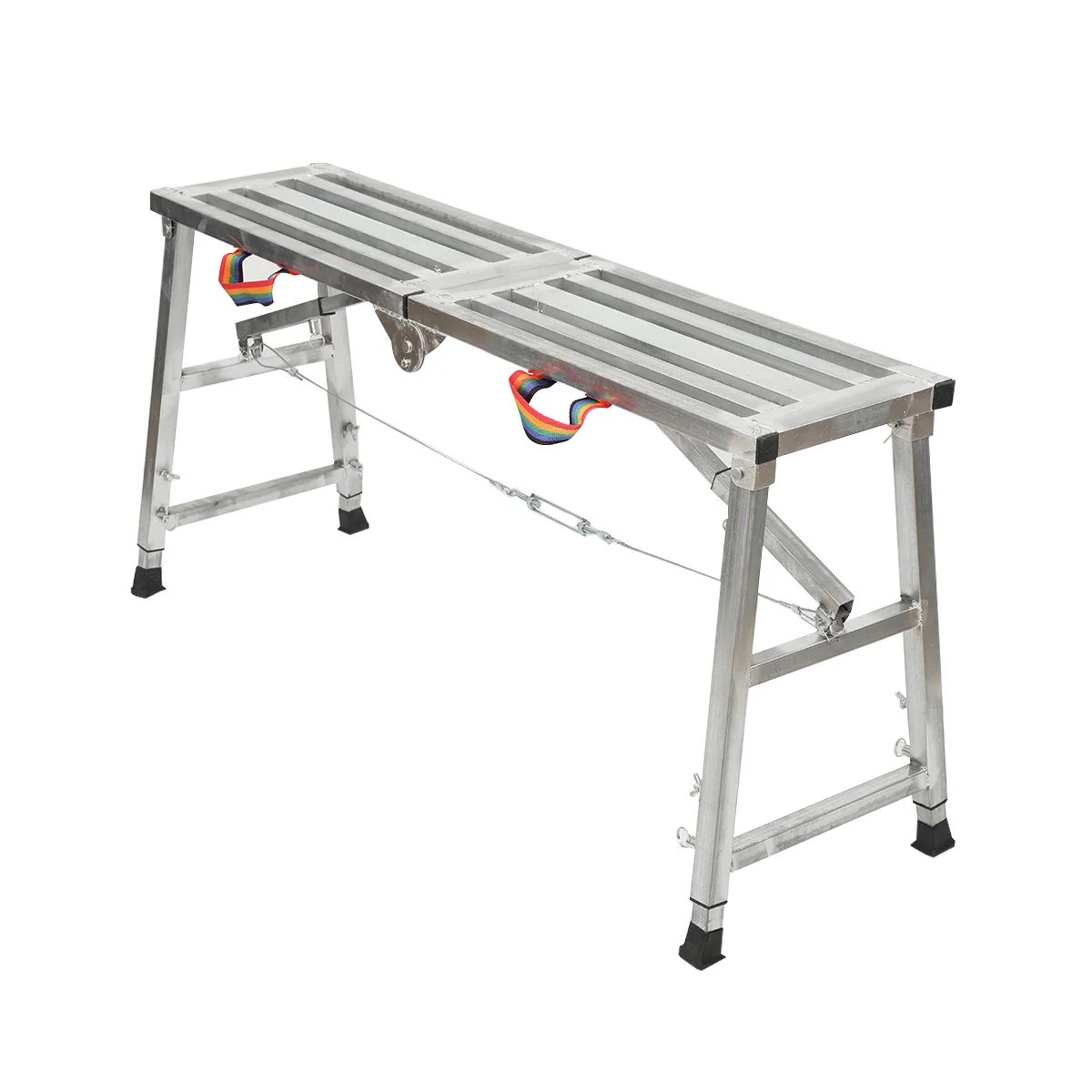 Folding Horse Stool Scaffolding Multifunctional Horse Stool Folding Lifting Decoration Special Thickening Shelf Construction Engineering Ladder