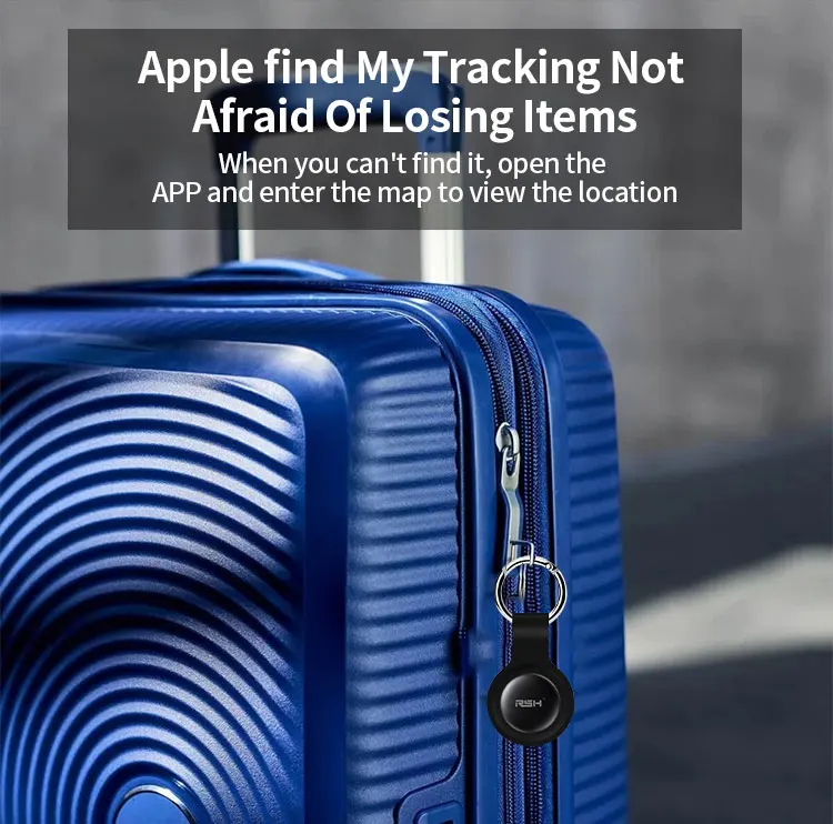 RSH Brand Genuine Security Anti Lose GPS Tracker via Apple Find My Bluetooth Smart Tag Animal Pets Child Wallet Dog Finders MFi