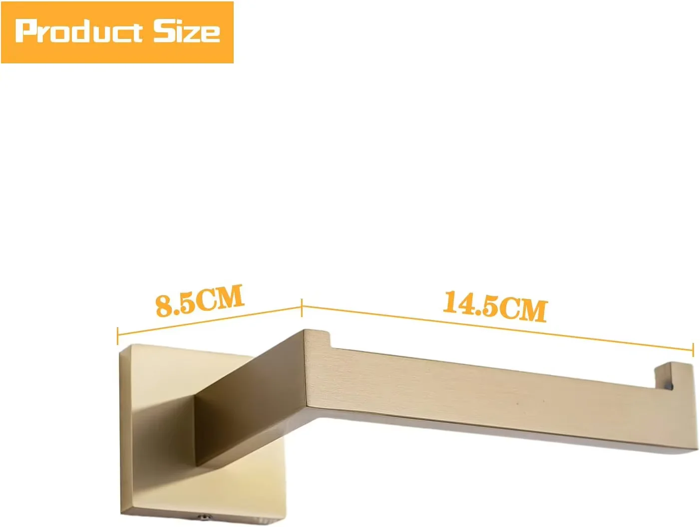 304 Stainless Steel Bathroom Accessories 1 Piece Matte Black Toilet Paper Holder Wall Mounted Tissue Roll Hanger bathroom