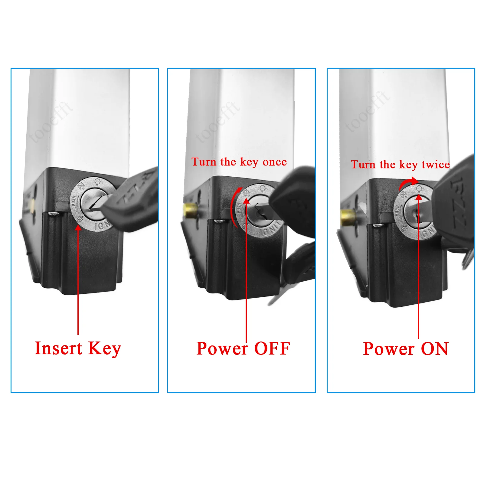 L430mm DCH-006 36V 10.4Ah 12.5Ah 17.5Ah Folding Bike Battery for ADO A20F FIIDO M1 HOVERBOT "CB-8 OPTIMUS