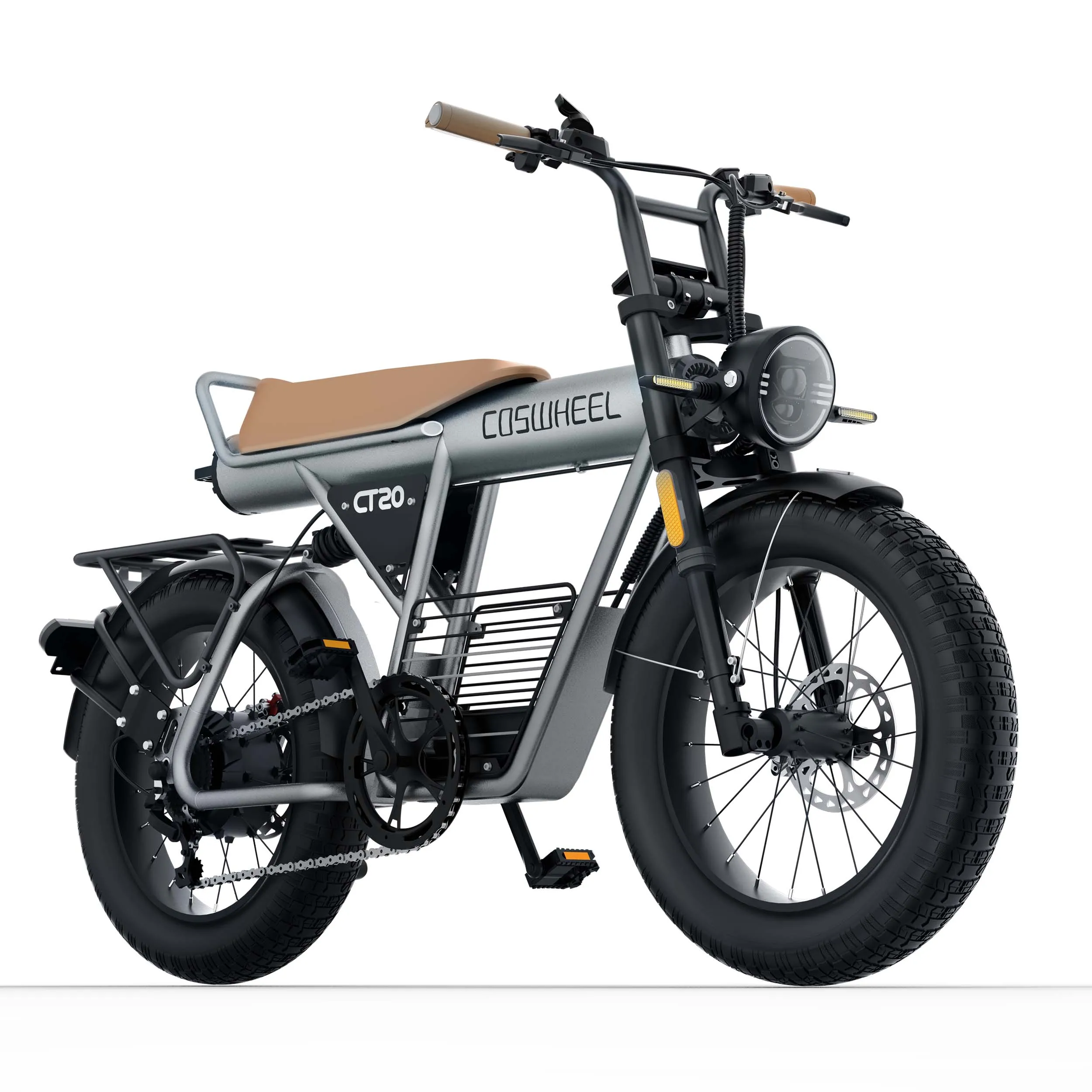 Coswheel Electric Bike CT20 1500W 48V 25AH Motorcycle 20Inch Fatbike Ebike Mountain bike Bikes Adult Electric Bicycle Free VAT
