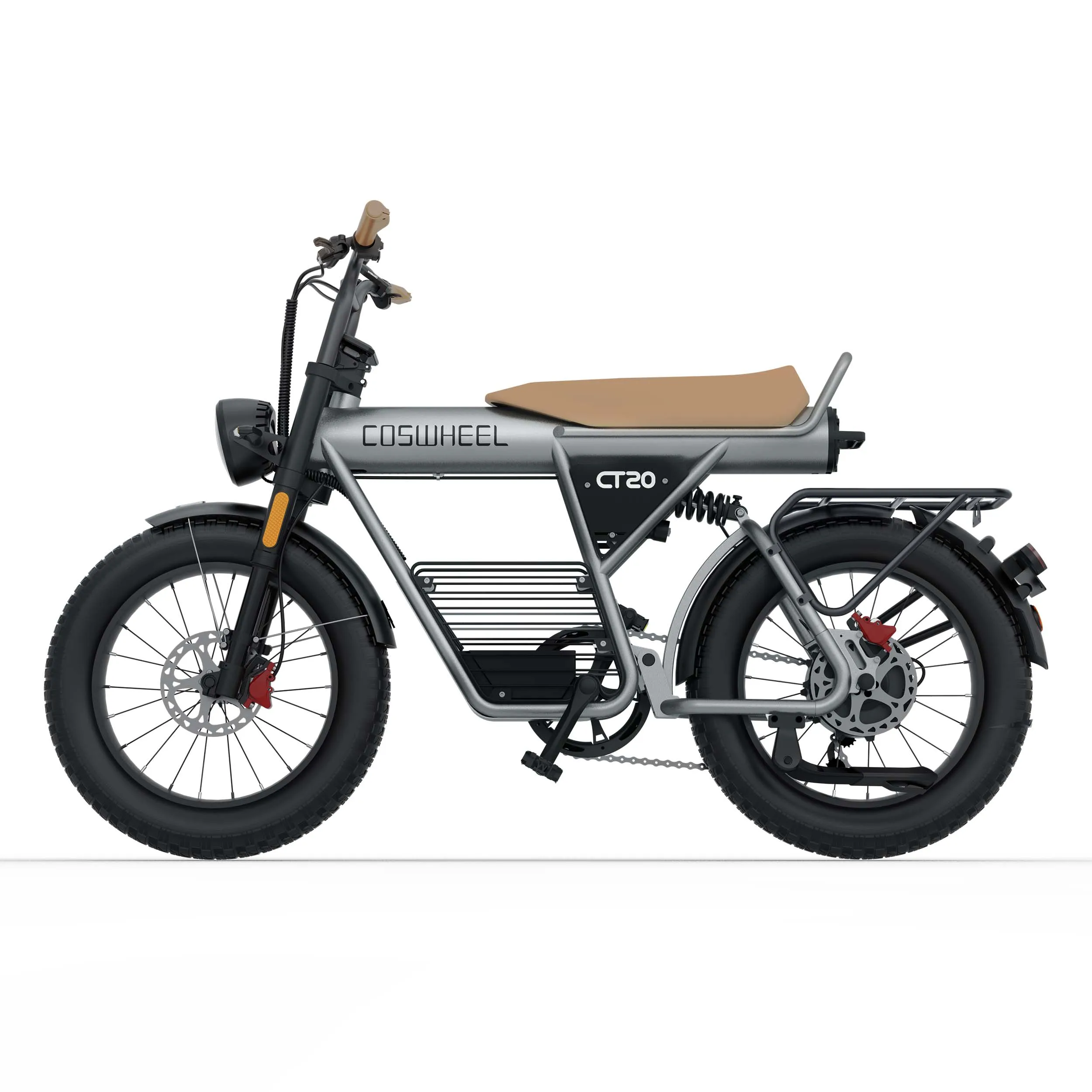 Coswheel Electric Bike CT20 1500W 48V 25AH Motorcycle 20Inch Fatbike Ebike Mountain bike Bikes Adult Electric Bicycle Free VAT
