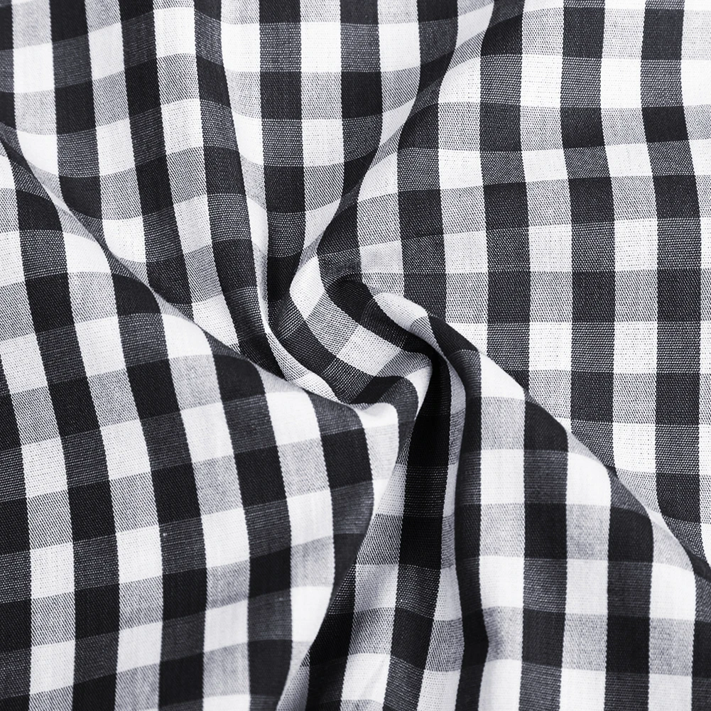 Traditional Plaid Shirt, Slim Fit Mens Checked Shirt, Casual Shirt, Long Sleeve Shirt, Embroidered Cotton