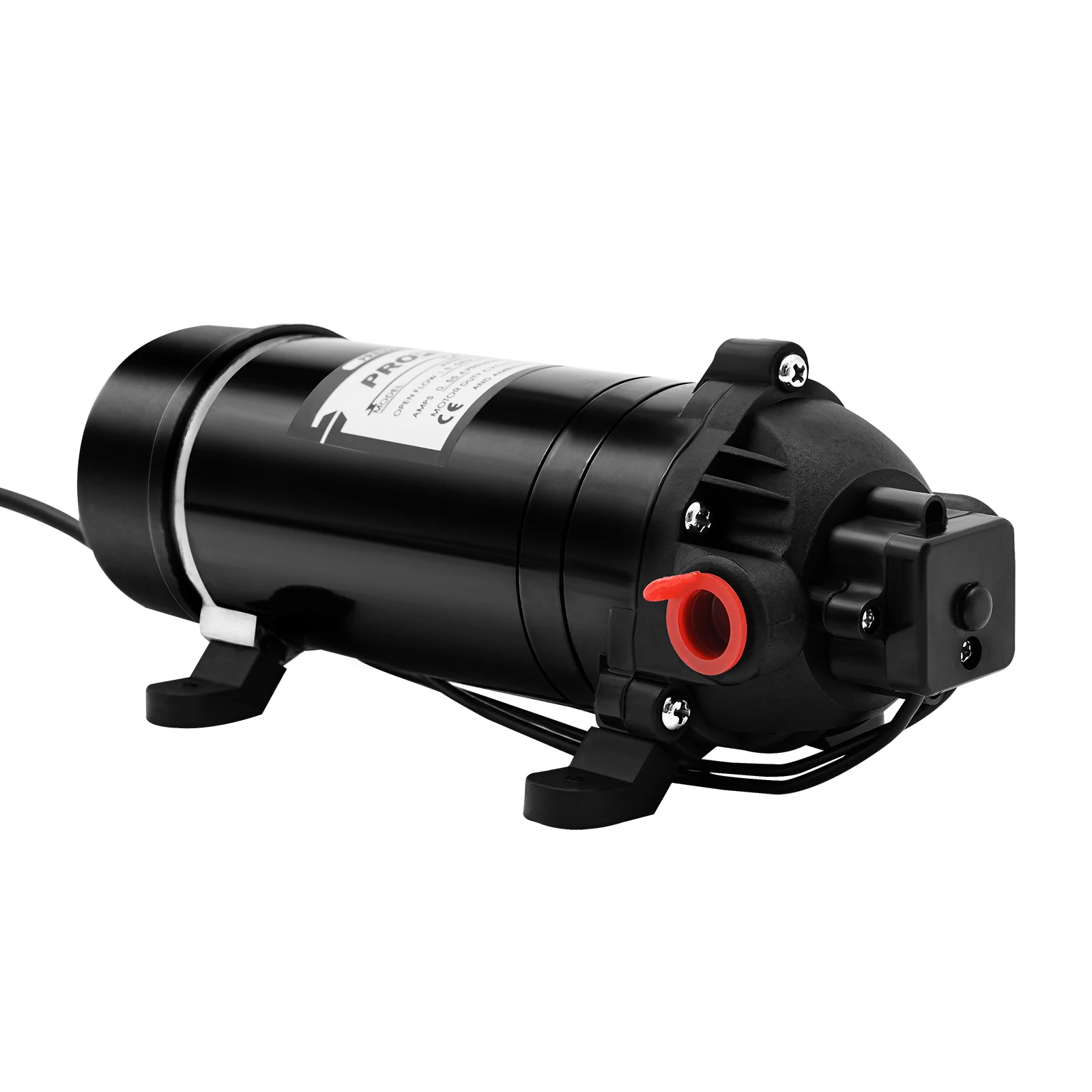120W 160PSI Electric Water Transfer Pump 1.4 GPM Self-Priming Diaphragm Pump for Pressure Washer RV Agricultural Sprayer