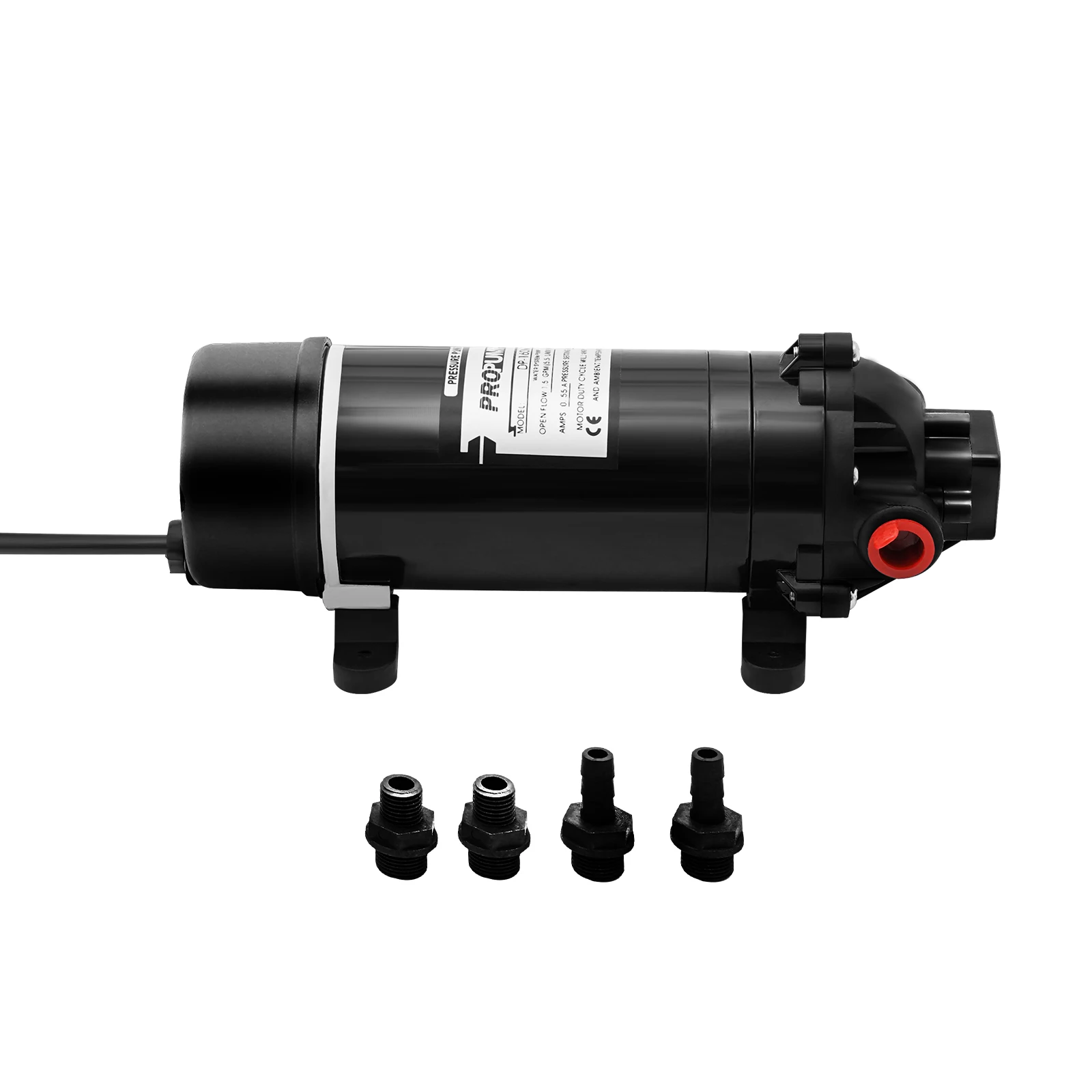 120W 160PSI Electric Water Transfer Pump 1.4 GPM Self-Priming Diaphragm Pump for Pressure Washer RV Agricultural Sprayer