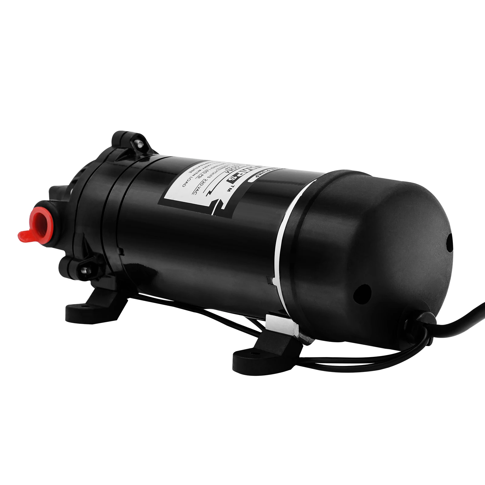 120W 160PSI Electric Water Transfer Pump 1.4 GPM Self-Priming Diaphragm Pump for Pressure Washer RV Agricultural Sprayer