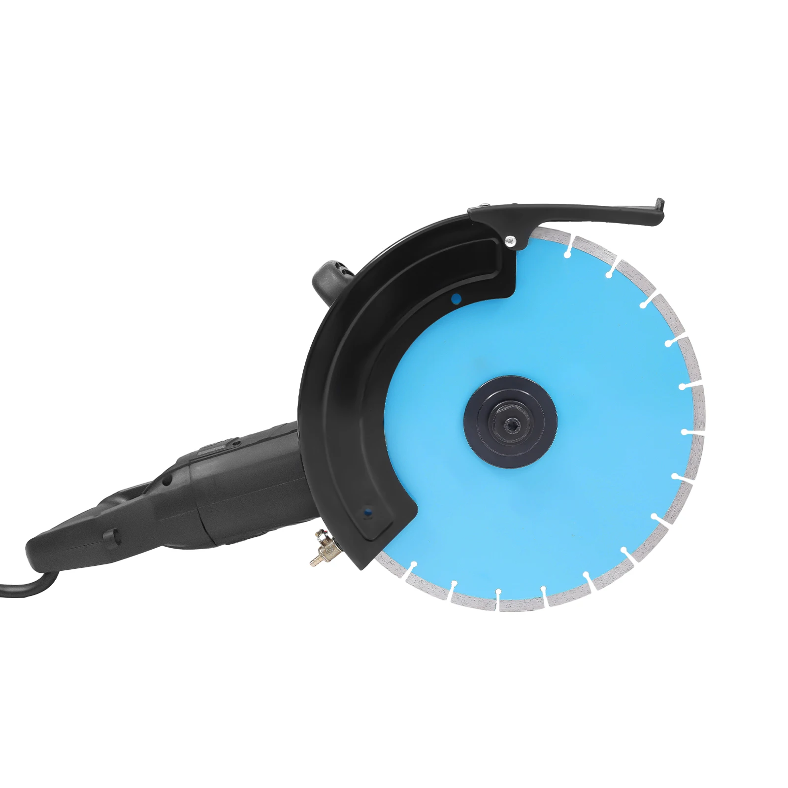 14 Inch Electric Disc Cutter 5800W Concrete Cut-Off Machine 355mm Circular Saw Blade 100mm Cuttung Depth w/ Water Pump