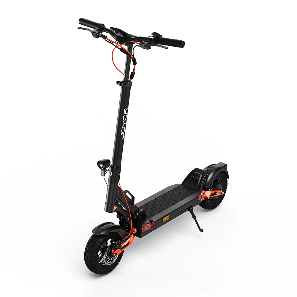 JOYOR T6 Electric Scooter Adults 48V 18AH Battery with Turn Signal Lights Foldable E Scooter for Urban Commute EU Standard Powerful Safe Fast Adult Escooter