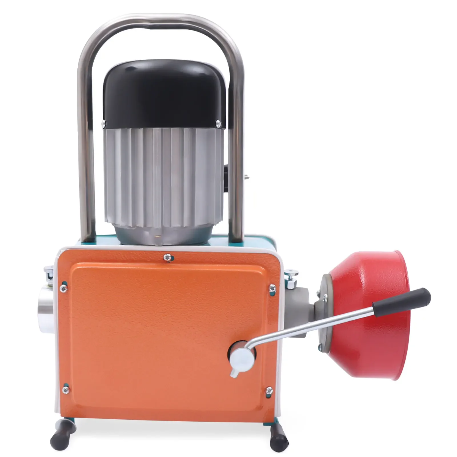 Drain Cleaner Pipe Cleaning Machine Sewer Dredge With 16mm Drill Bit Set 1000W