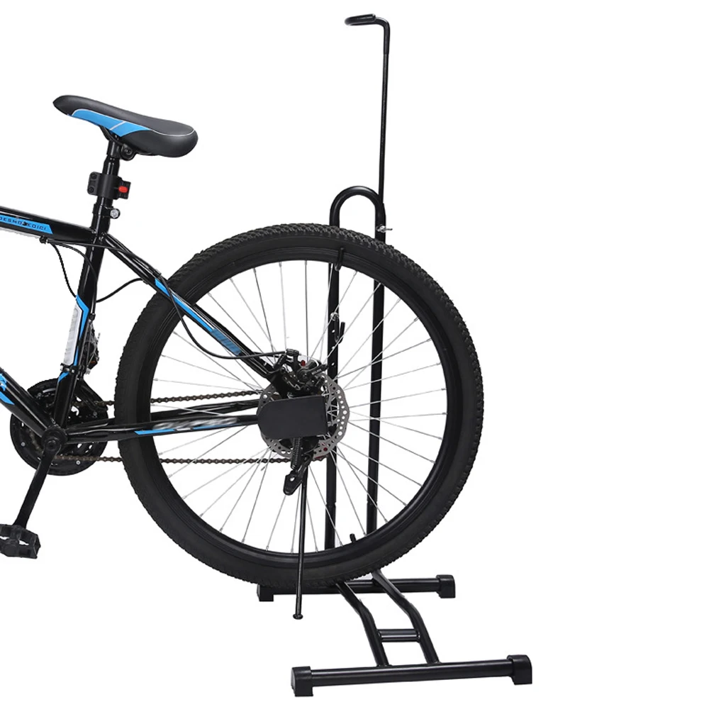 Bicycle Floor Parking Rack Bike Indoor Garage Storage Bike Repair Stand Maintenance Holder Rack for Mountain MTB Bike 2023