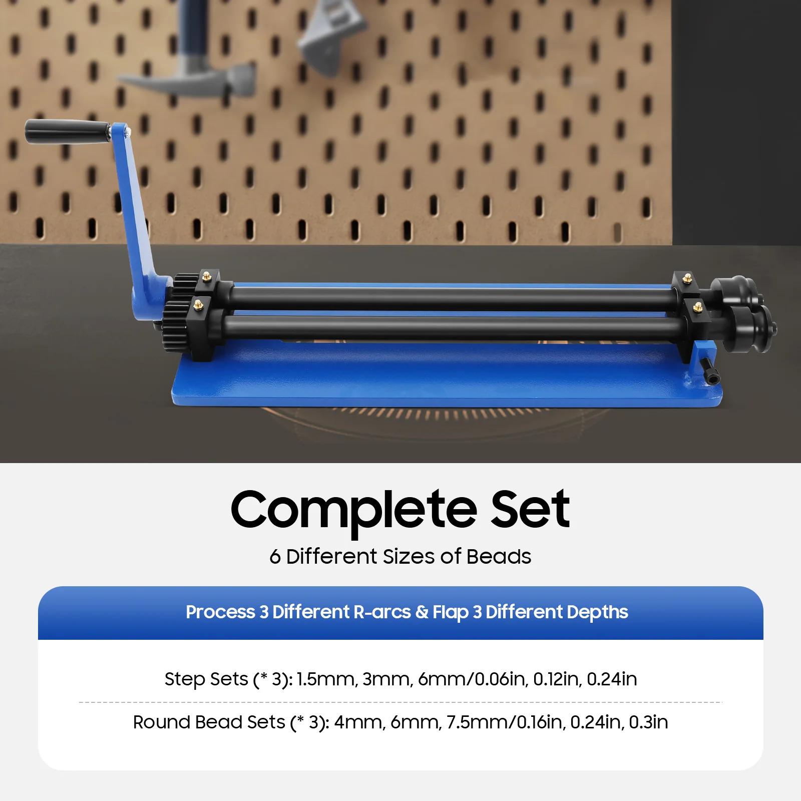 Sheet Metal Forming Bead Roller Manual Bead Roller Rolling Tool Sheet Metal Bead Roller Machine for Sheet Metal Fabrication