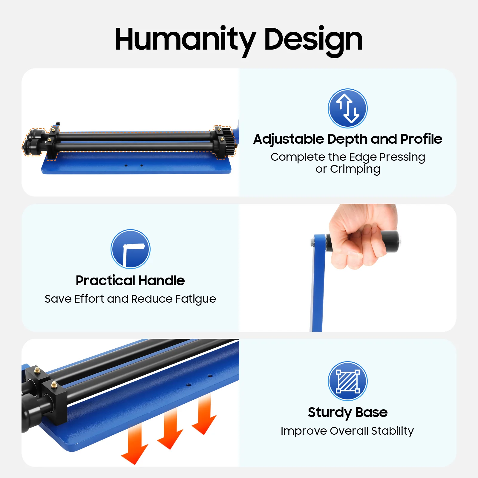 Sheet Metal Forming Bead Roller Manual Bead Roller Rolling Tool Sheet Metal Bead Roller Machine for Sheet Metal Fabrication