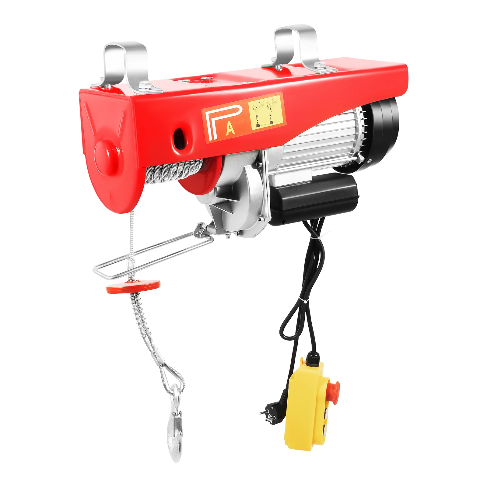 800/1000kg Corded Lifting Electric Hoist Lifting Miniature Trailer Copper Motor Automatic Braking Function