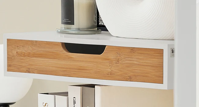 SoBuy FRG92-WN wall cabinet hanging wardrobe Wall drawer hover shelf hanger no matter