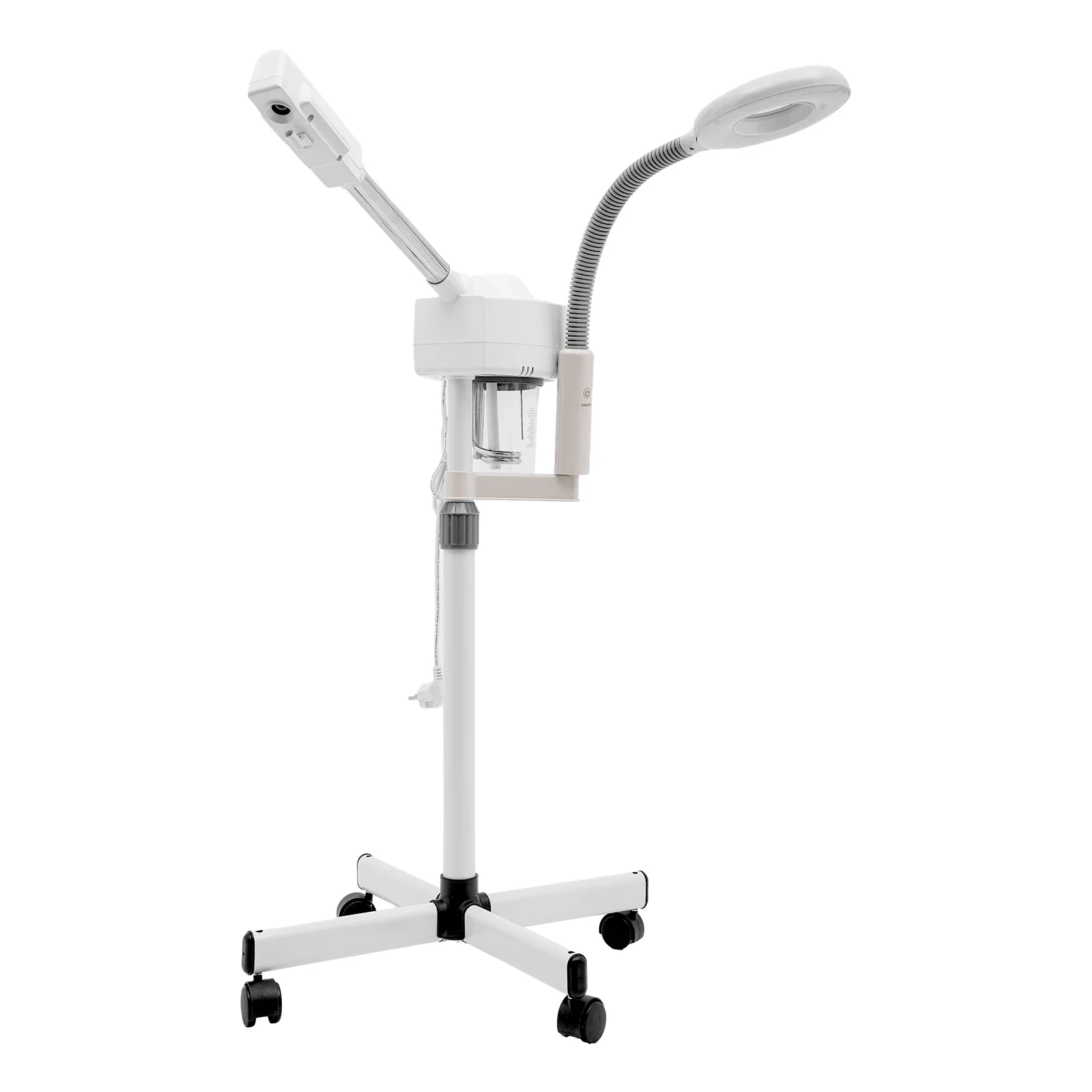 Professional 2 in 1 Facial Steamer with 5x Magnifying for Beauty Clinics Spa Centers Water Baths Humidification Skin 800w