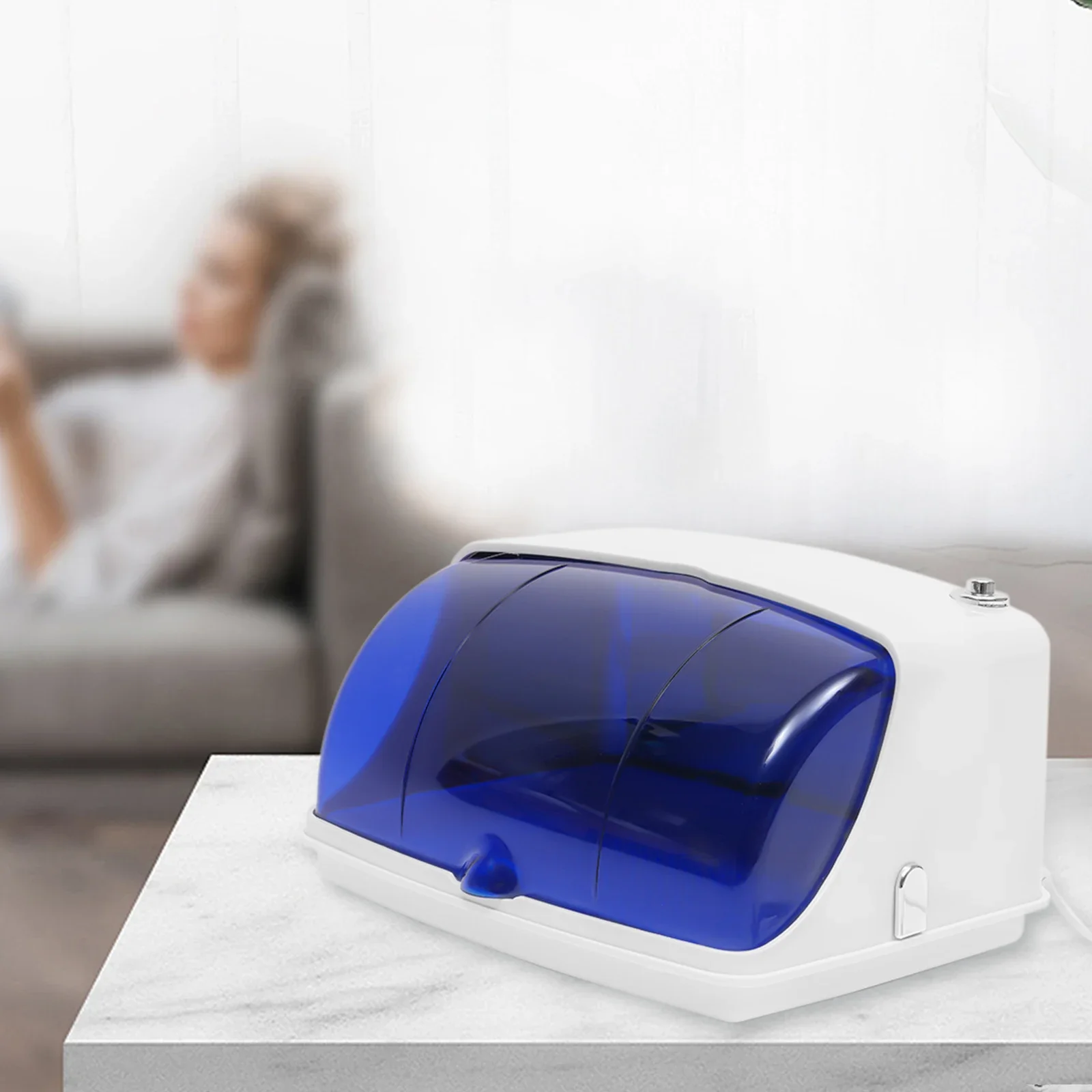 UV Sterilizer Multifunctional Cosmetic Manicure Salon Tattoo Disinfection Box 45-65℃ 200W Flip-type Lid With A Detached Plate