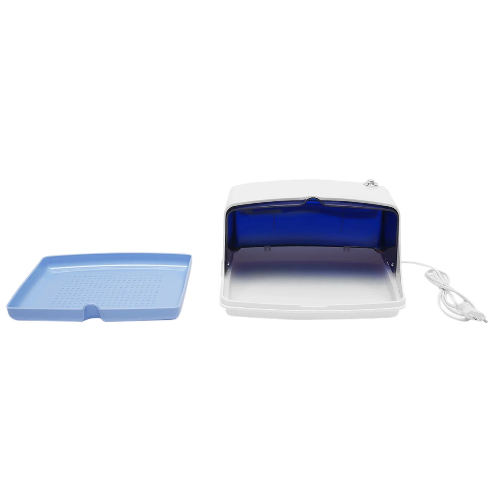 UV Sterilizer Multifunctional Cosmetic Manicure Salon Tattoo Disinfection Box 45-65℃ 200W Flip-type Lid With A Detached Plate
