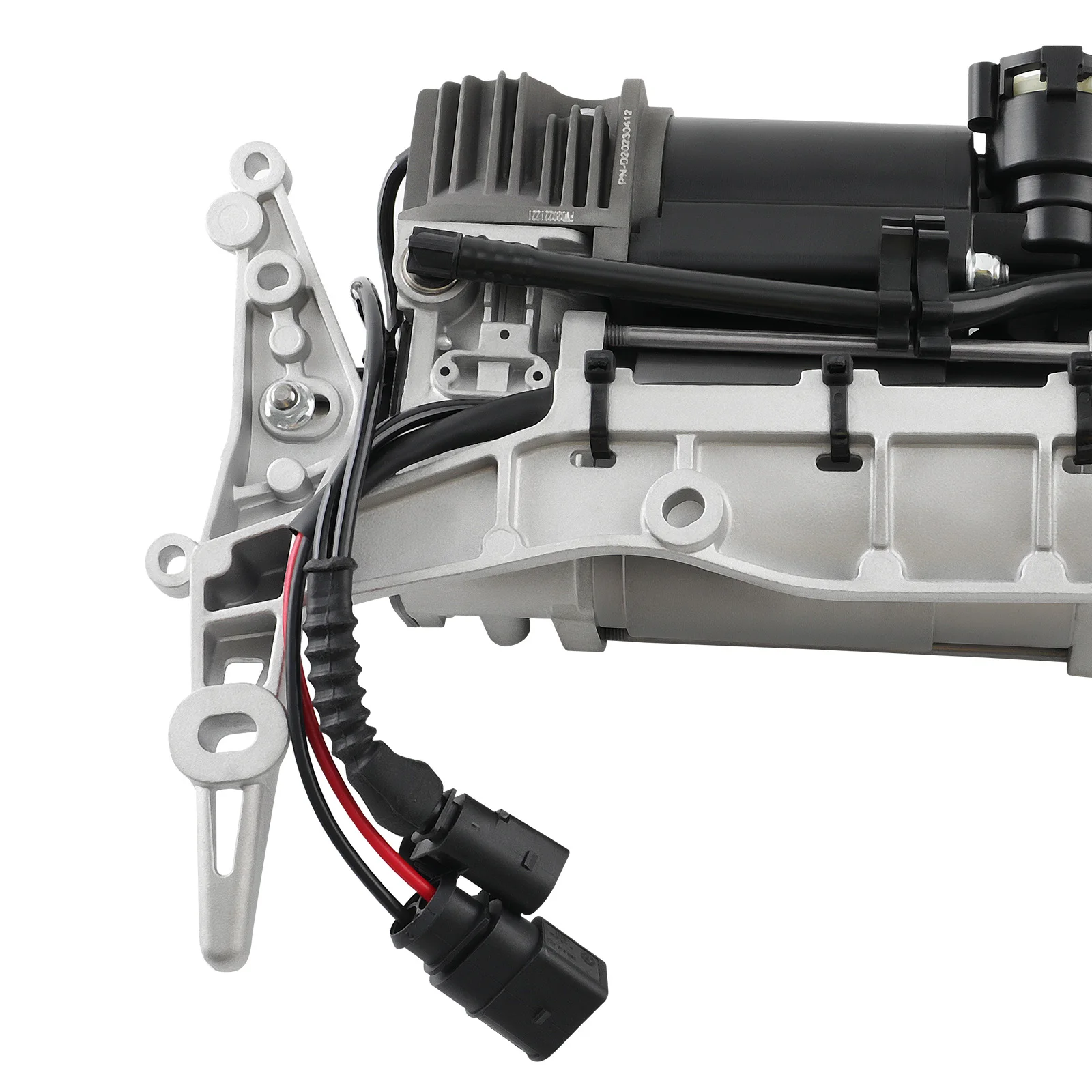 Air Suspension Compressor Pump + Bracket For VW Touareg 7L 2002-2010 7L0698853 7L8616006