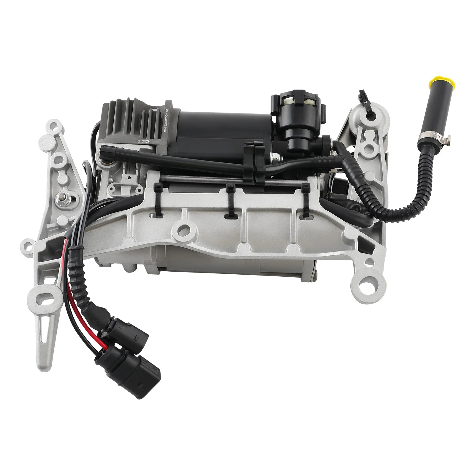 Air Suspension Compressor Pump + Bracket For VW Touareg 7L 2002-2010 7L0698853 7L8616006