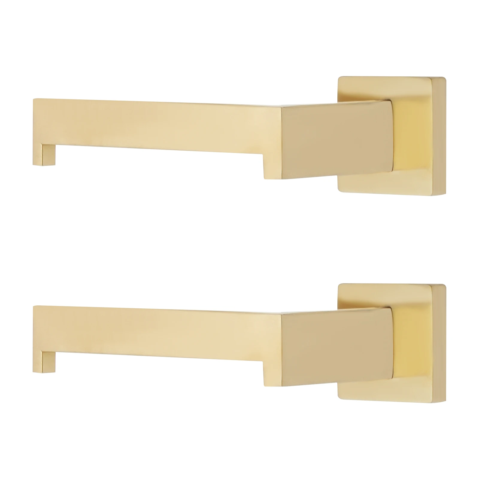 10-Pieces Bathroom Accessories Set Stainless Steel Towel Bar Set Wall Mounted Bathroom Towel Bar Set For the Bathroom Hotels