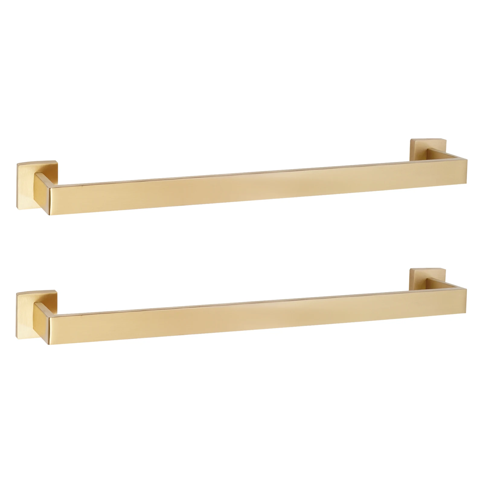 10-Pieces Bathroom Accessories Set Stainless Steel Towel Bar Set Wall Mounted Bathroom Towel Bar Set For the Bathroom Hotels