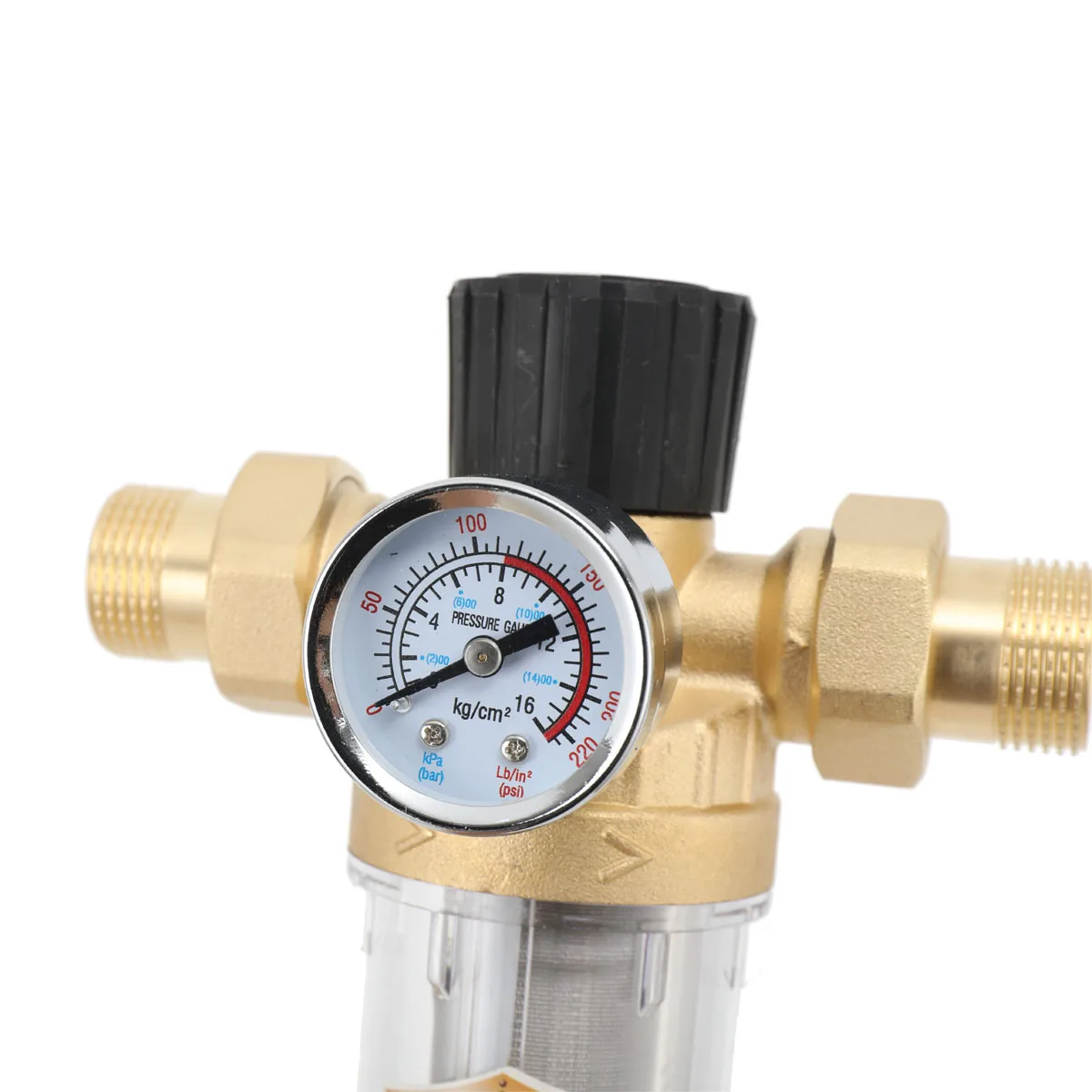 Reusable Tap Water Filter Stainless Steel Flowing Fine Filter Pre-filter Sediment Filter for Well Water Hose 25mm