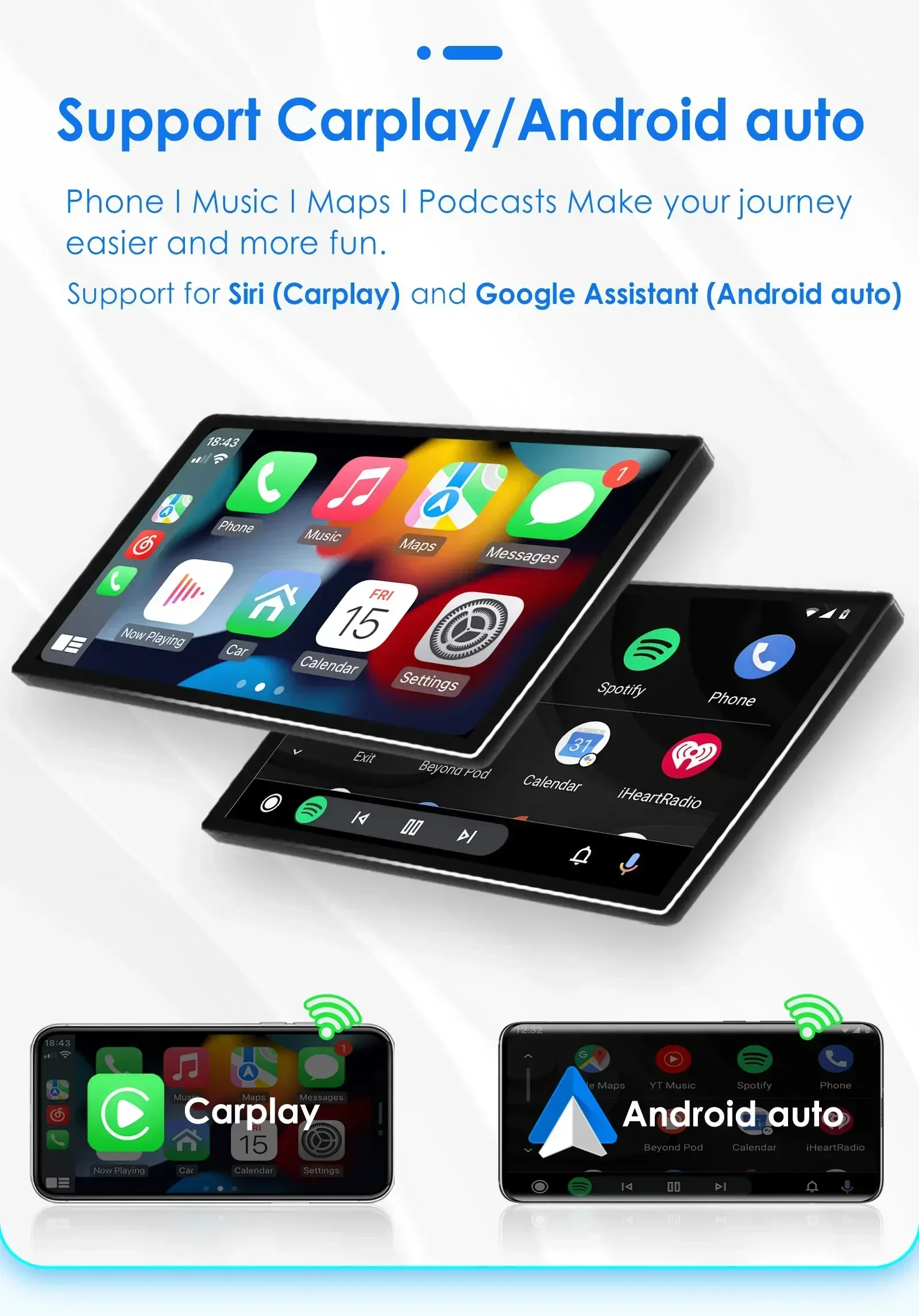 Hizpo 2Din 9inch Android14 Car Radio for Chevrolet Malibu 2012 - 2015 UIS7862 Multimedia Auto CarPlay 4G SWC GPS DSP RDS 360°CAM
