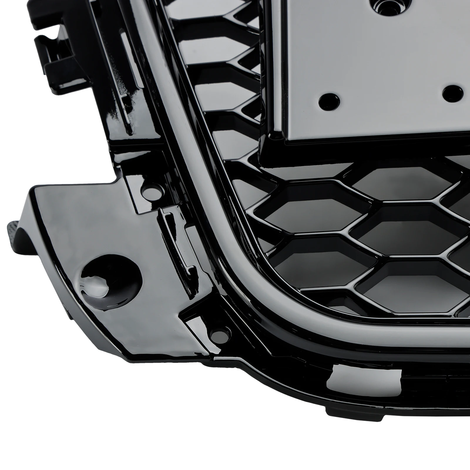 RS3 Style Honeycomb Front Bumper Grille Grill Fit for Audi A3 8P 2008-2013