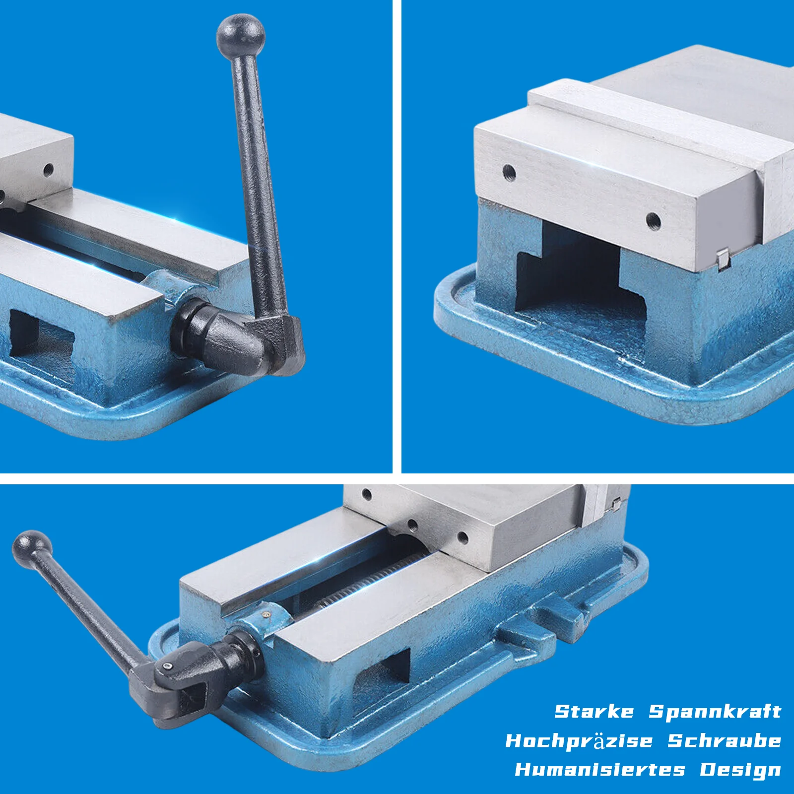 160mm Clamp Vice Table Vise Pliers| Angle-fixed Drilling Machine Flat Clamp| CNC Drilling Machine Table Clamp