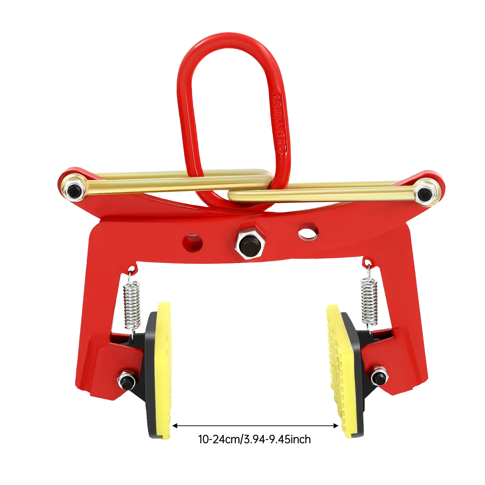 330kg Stone Clamp Lifting Pliers Stone Plier Curb Pallet Puller 10-24cm Opening for Construction, Factories