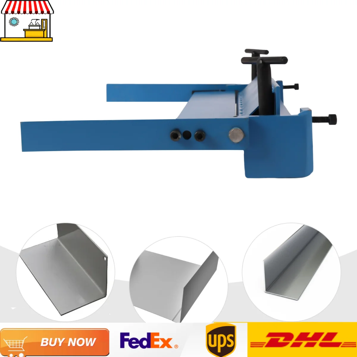 Manual Sheet Metal Bender| 17.72in Bending Machine Hand Tool| 1-1.2mm 0-120° Copper, Aluminum Plate Bending Machine