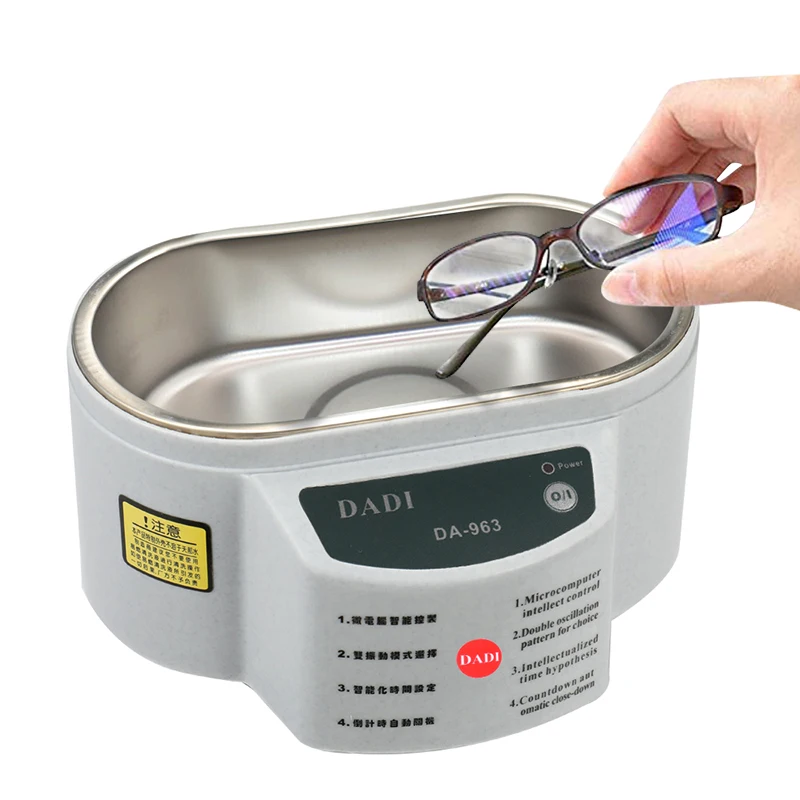 Digital Ultrasonic Cleaner 30/50W Sonicator Bath Vibration Ultrasonic Jewelry Parts Glasses Circuit Board Watch Cleaning Machine