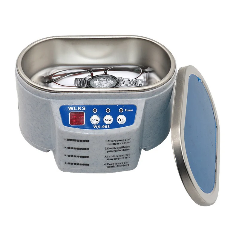 Digital Ultrasonic Cleaner 30/50W Sonicator Bath Vibration Ultrasonic Jewelry Parts Glasses Circuit Board Watch Cleaning Machine