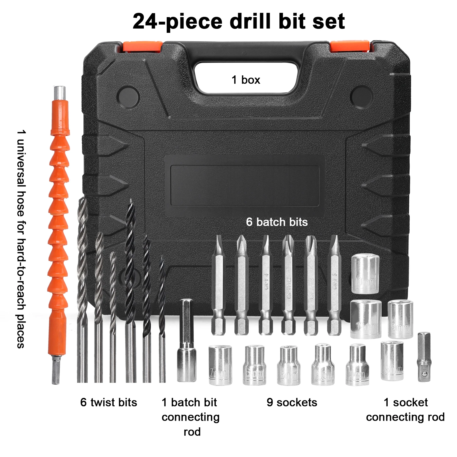 3in1 Multifuctional Electric Drill Handheld Lithium Screwdriver 21V Impact Drill Brushed Motor 2 Speeds Control Stepless Speed